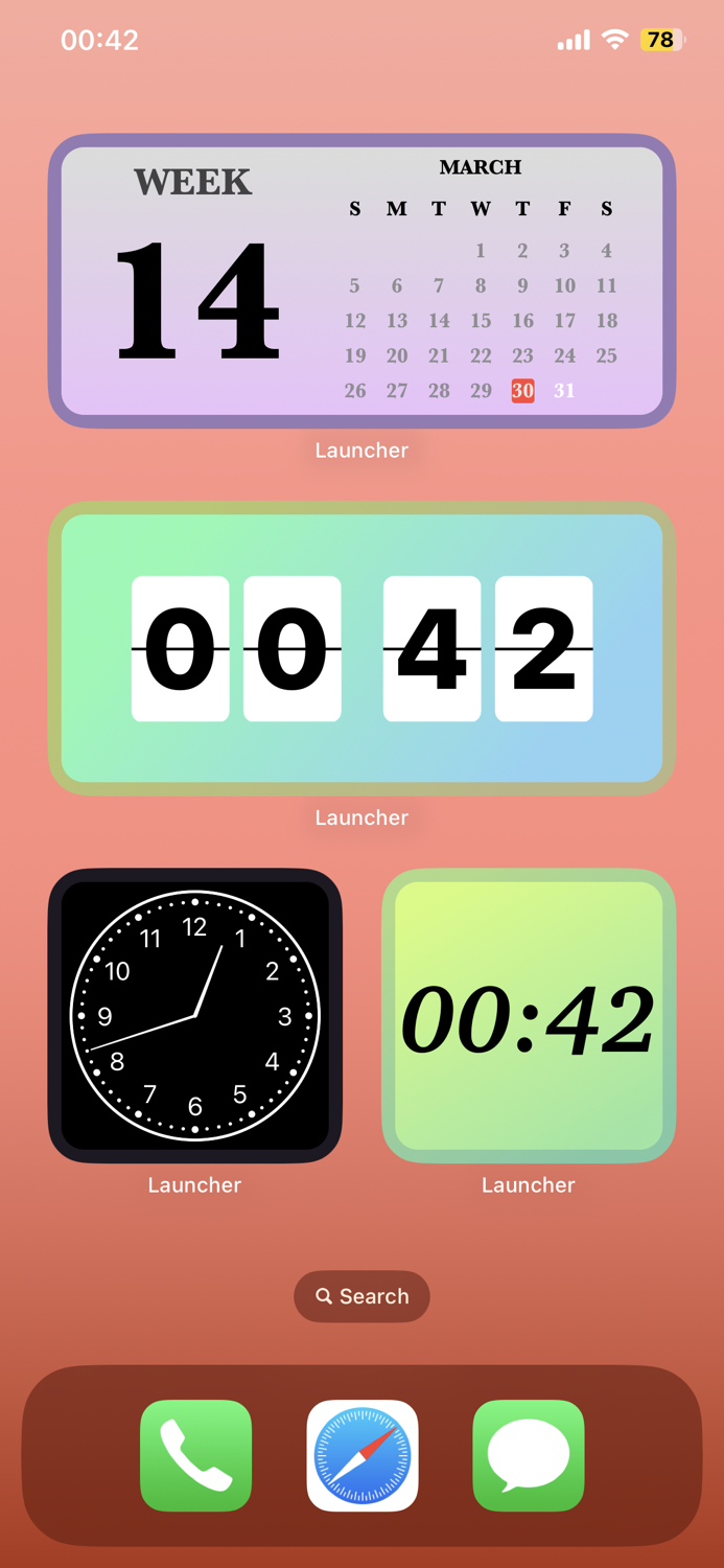 Magic Launcher with Widgets