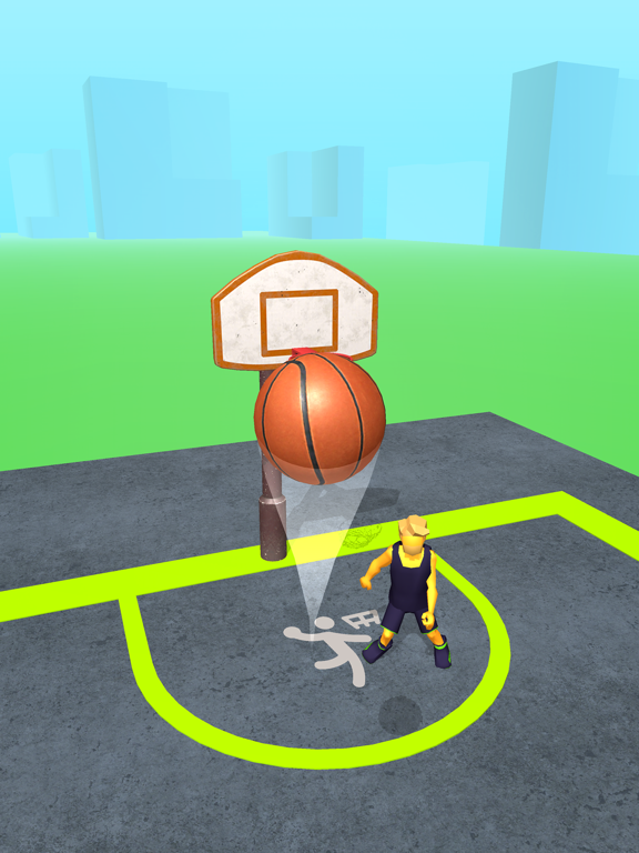 Dribble Hoops iPad screenshot 8 - Games app