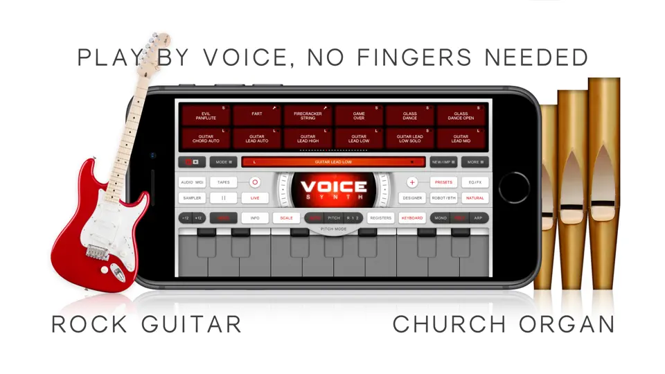 Скриншот Voice Synth на iPhone 4