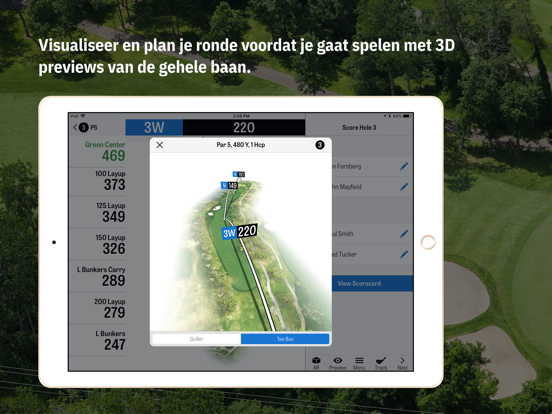 Golfshot Golf GPS + Swing ID iPad app afbeelding 3
