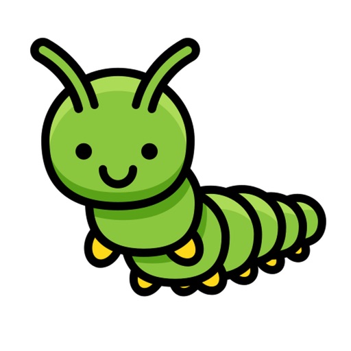 Caterpillar Stickers