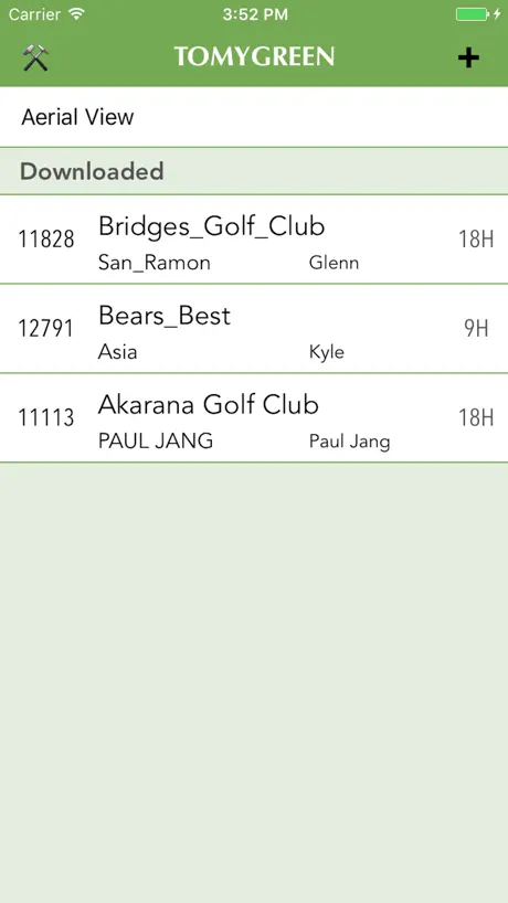 TomyGreen: Golf GPS