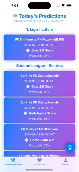 Game screenshot Footy: Betting Tips & Predict mod apk