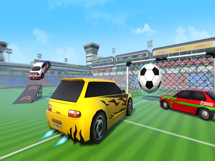 Flying Car Soccer Game