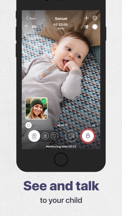 Baby Monitor 5G Smart AI Cam Screenshot