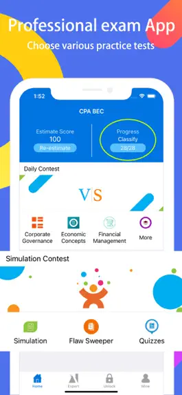 Game screenshot CPA BEC Exam Expert mod apk