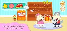 Game screenshot Wolfoo Shape Color and Size apk