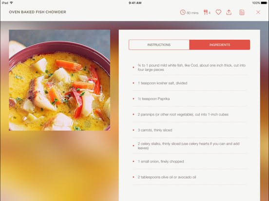 GF Plate iPad screenshot 4 - Food & Drink app
