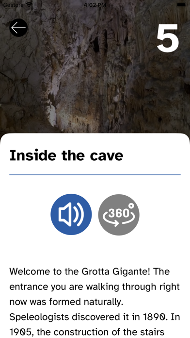 Grotta Gigante Screenshot