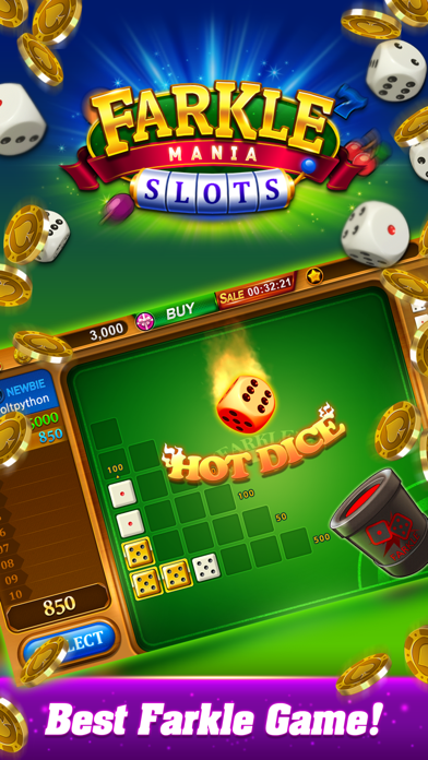 Farkle mania - Slot game Screenshot