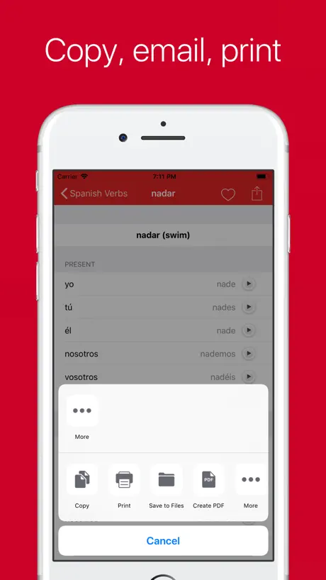 Spanish Verb Conjugator Pro