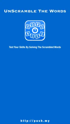 Game screenshot UnScramble The Words Game apk