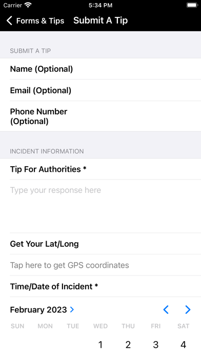 DeSoto Parish Sheriff's Office Screenshot
