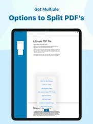 pdf merger and splitter app iPad Captures Décran 3