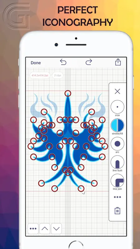 Grid Draw- Logo & Icon Creator screenshot 9 of 10