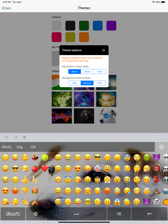Telugu Keyboard (Mobile) iPad screenshot