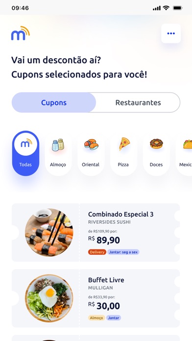 Mobo Cupons para Restaurantes screenshot 3