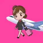 Pilot & Cabin Crew Stickers App Positive Reviews