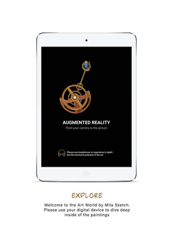 Mila Sketch iPad screenshot 1 - Entertainment app