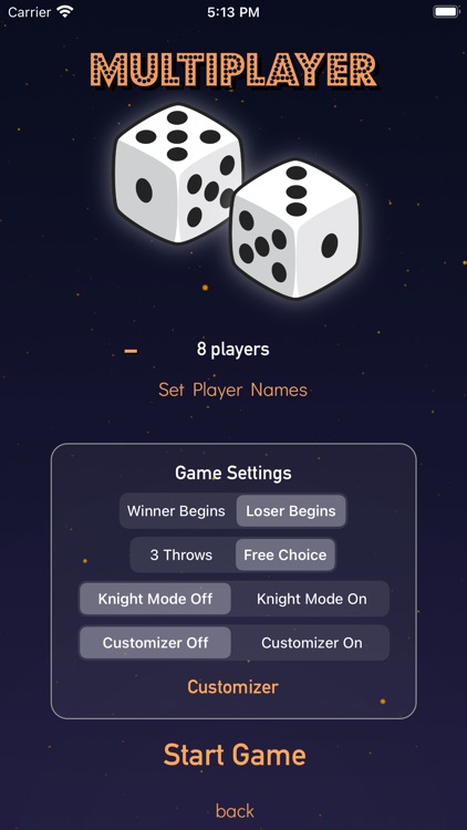 Mexen - a classic dice game