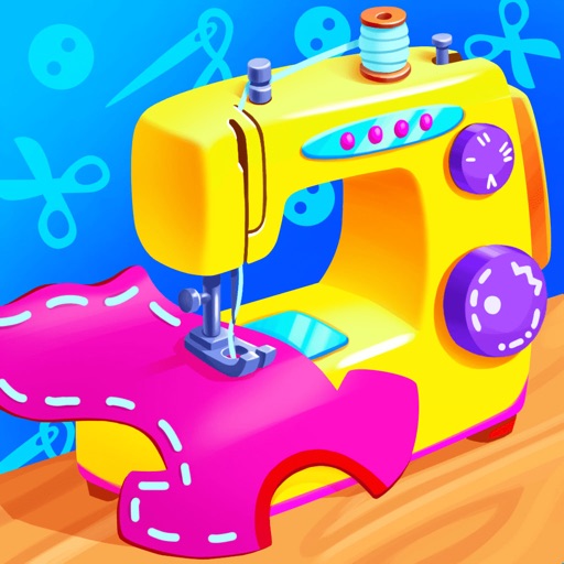 Sewing Games Fashion Dress Up Icon