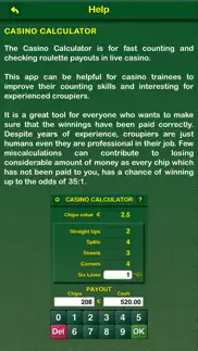 casino calculator iphone screenshot 4