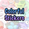 Colorful Stickers and Emoji