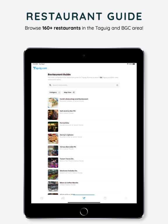 Taguig App iPad screenshot 4 - News app