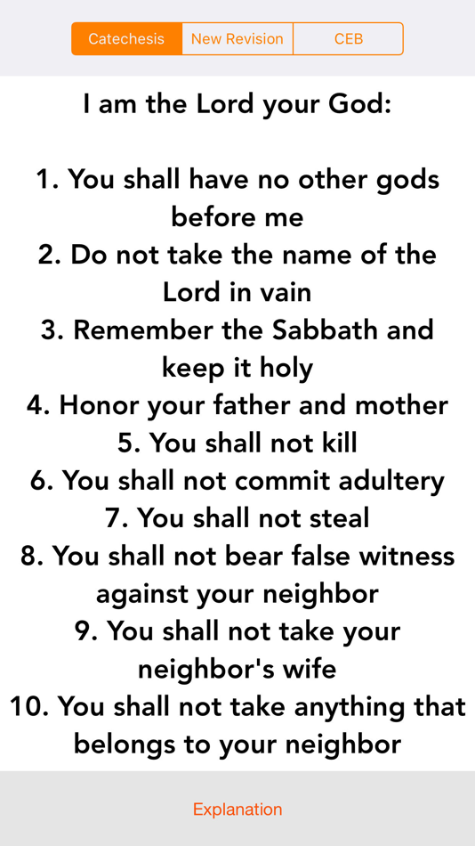 #2. iDecalogue: Ten Commandments (iOS) Podle: Marco Marengo