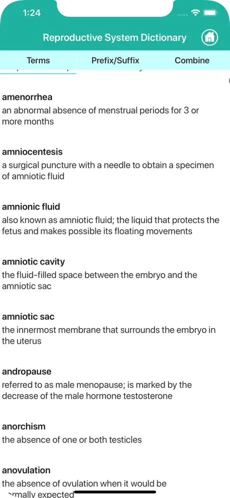 Reproductive Medical Terms