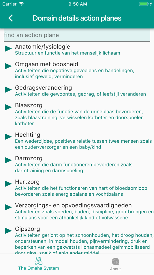 #3. Omaha System Reference II (iOS) 由: Ecare Innovatie B.V.