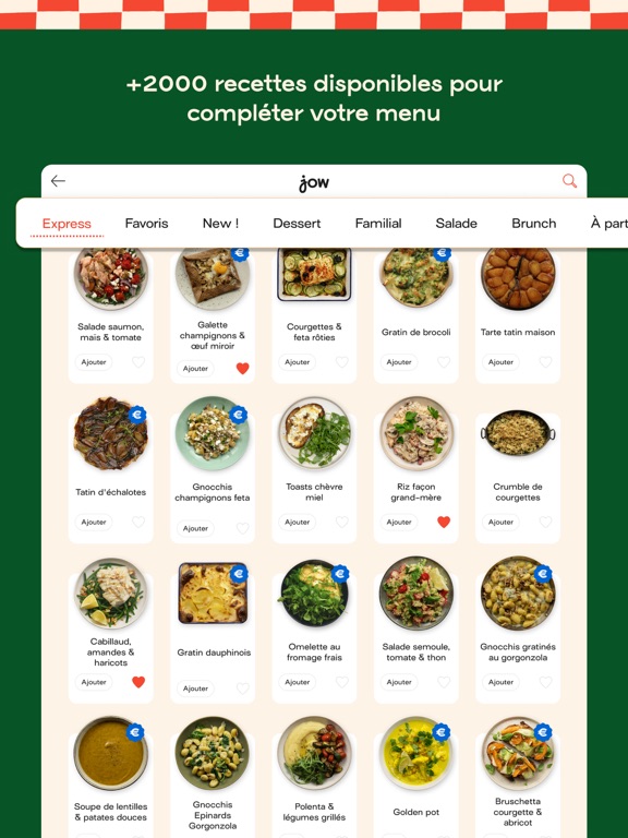 Screenshot #6 pour Jow - Recettes et courses