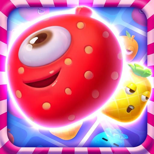 Crazy Fruit Crush - Match Game Icon