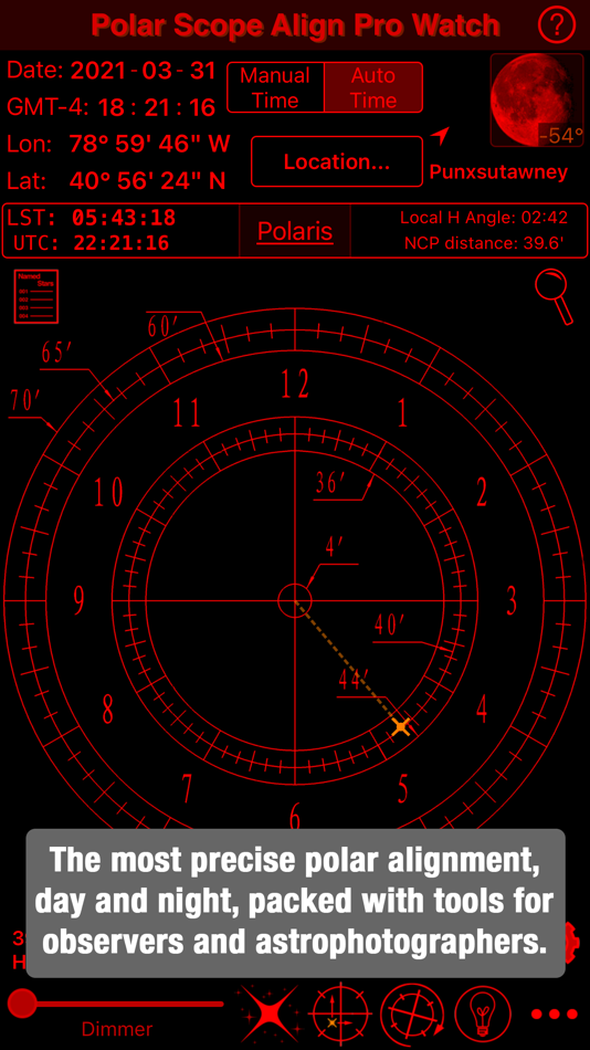 #1. Polar Scope Align Pro Watch (iOS) 由: Dimitrios Kechagias
