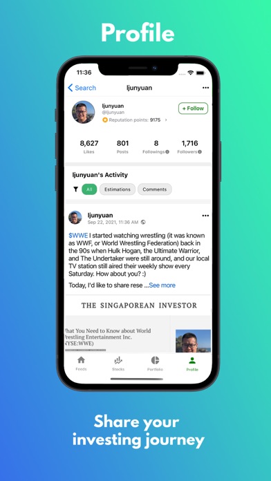 InvestingNote Screenshot