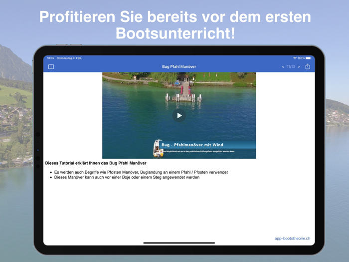 Zehn Hafenmanöver - Motorboot
