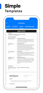 Resume Builder CV Maker screenshot #7 for iPhone