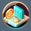 Bitcoins. icon