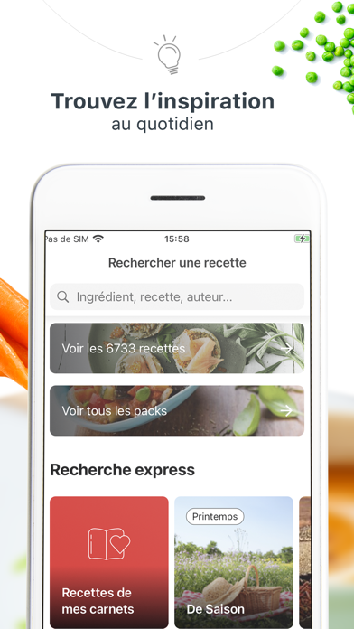 Screenshot #1 pour My Moulinex, la cuisine facile