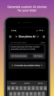 storytime ai iphone screenshot 1