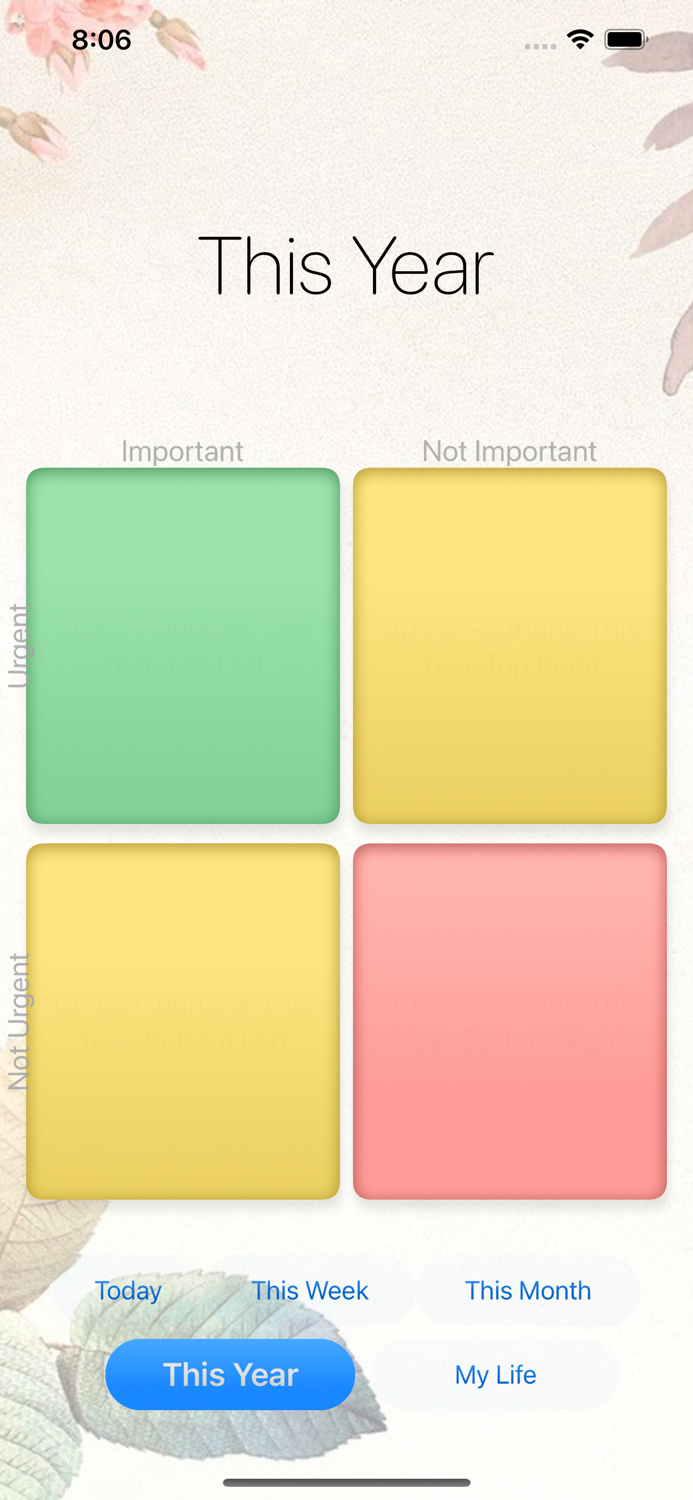 TopLeft A Life Management App
