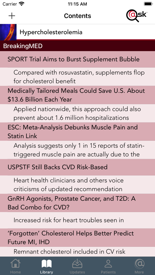 #3. Hypercholesterolemia (iOS) Podle: @Point of Care