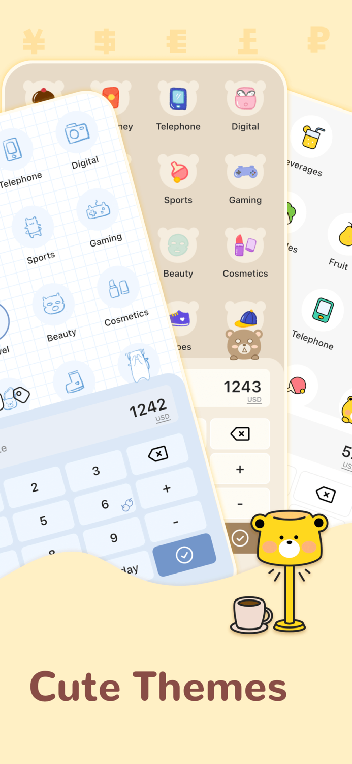 Money Manager Bills and Budget