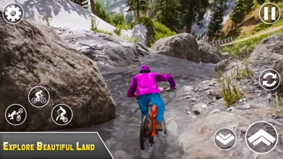 BMX 自転車ゲーム オフロード バイクのおすすめ画像1