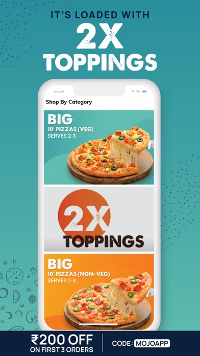 MOJO Pizza: Order Pizza Onlineのおすすめ画像2