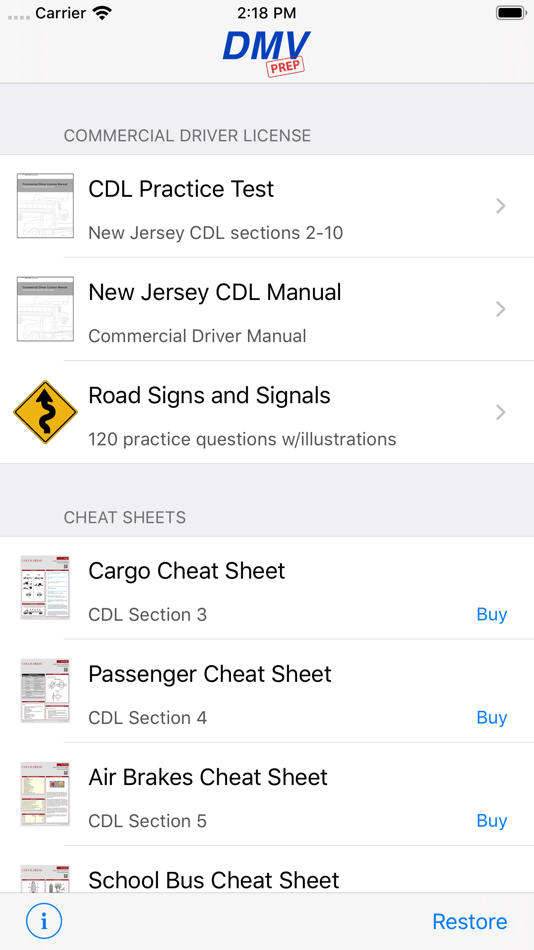 New Jersey CDL Test Prep - 6.0 - (iOS)