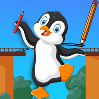 Draw Bridge Save Penguin