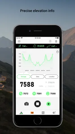Game screenshot Altimeter Mountain GPS Tracker apk