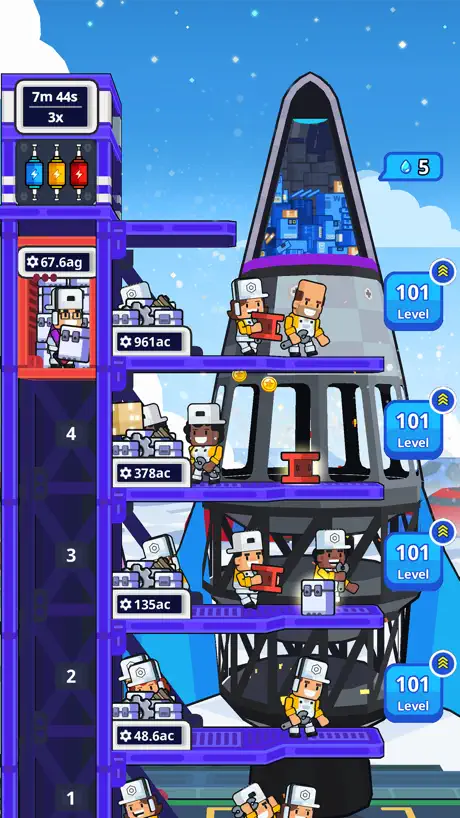 Rocket Star: Idle Tycoon Game