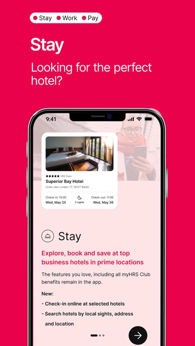 HRS: Stay, Work & Payのおすすめ画像2